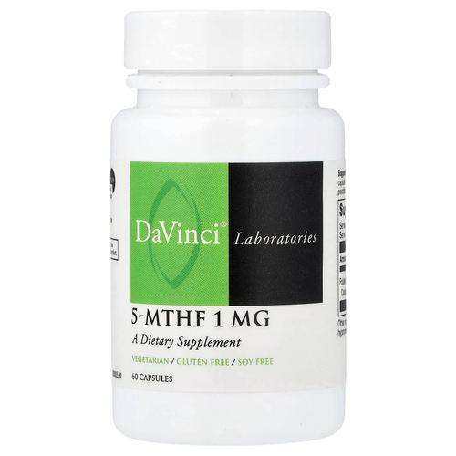 DaVinci Laboratories, 5-МТГФ, 1 мг, 60 капсул