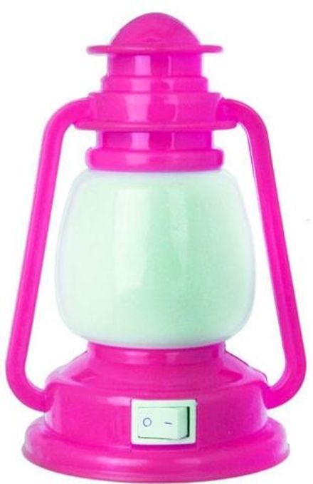 Светильник светодиодный NL-170 "Фонарик" 220В ночник с выкл. розов. Camelion 12526