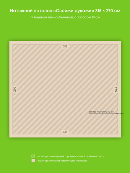 Натяжные потолки 8.5 м2, 14.1 м2