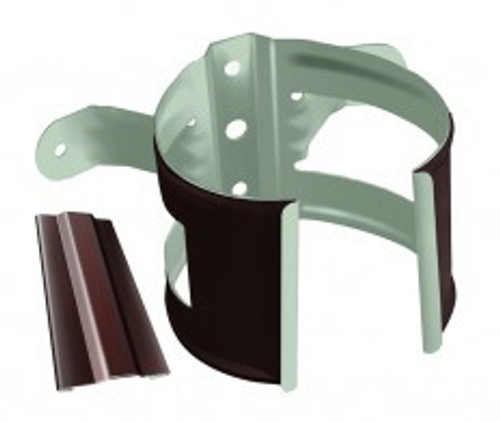 Кронштейн трубы на дерево Optima RAL 9003/8017/7024/3005