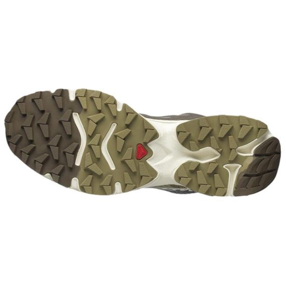 SALOMON XT 4 Уличная обувь Низкий верх Коричневый/Светло-желто-серый/Dry Травяной зеленый Унисекс