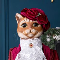 Кукла коллекционная Кошка Леди Парр