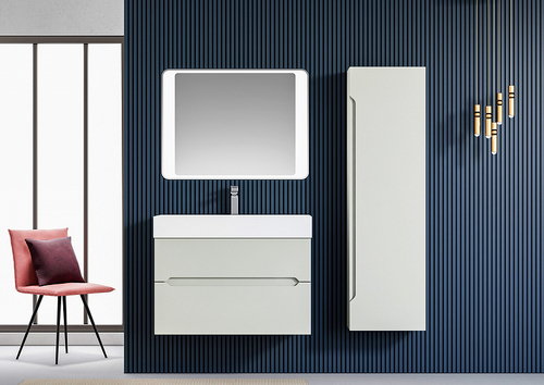 Шкаф пенал Orka Malta 40 3001297 подвесной Кашемировый матовый