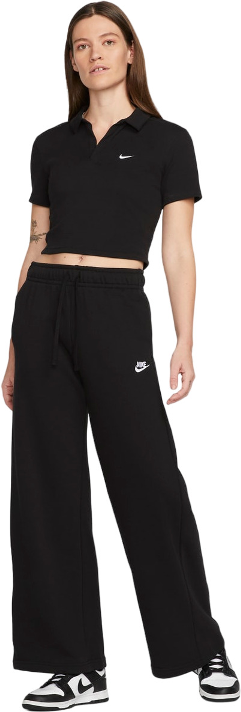 DV7884-010 Поло х/б Nike NSW ESSNTL SS POLO CRP TOP W