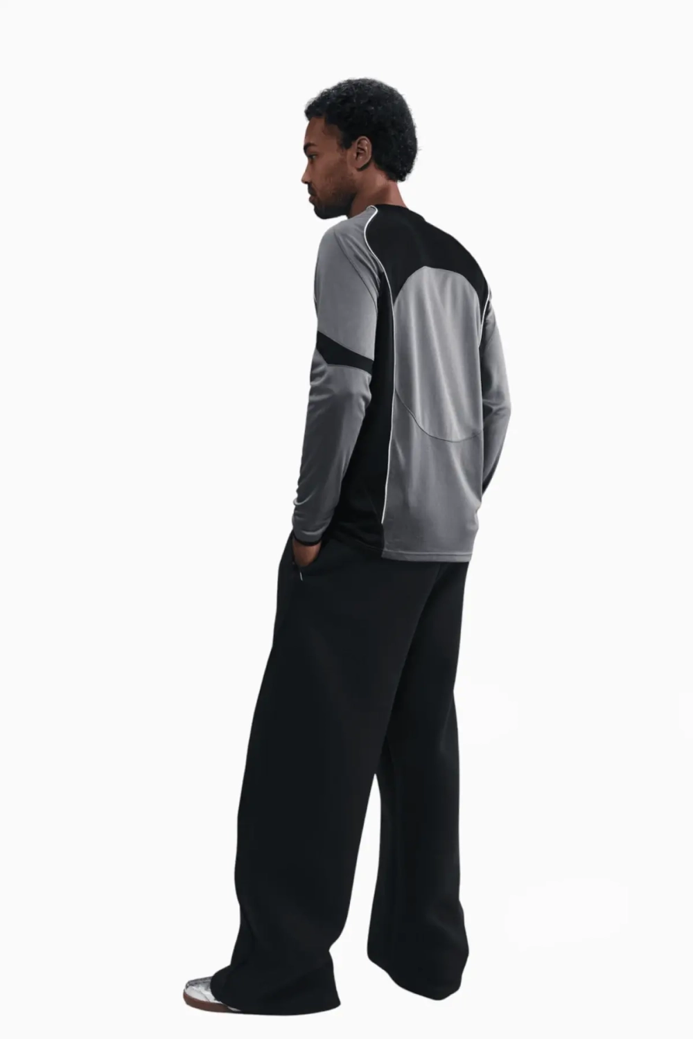 Футболка с длинными рукавами Nike Total 90 - серый