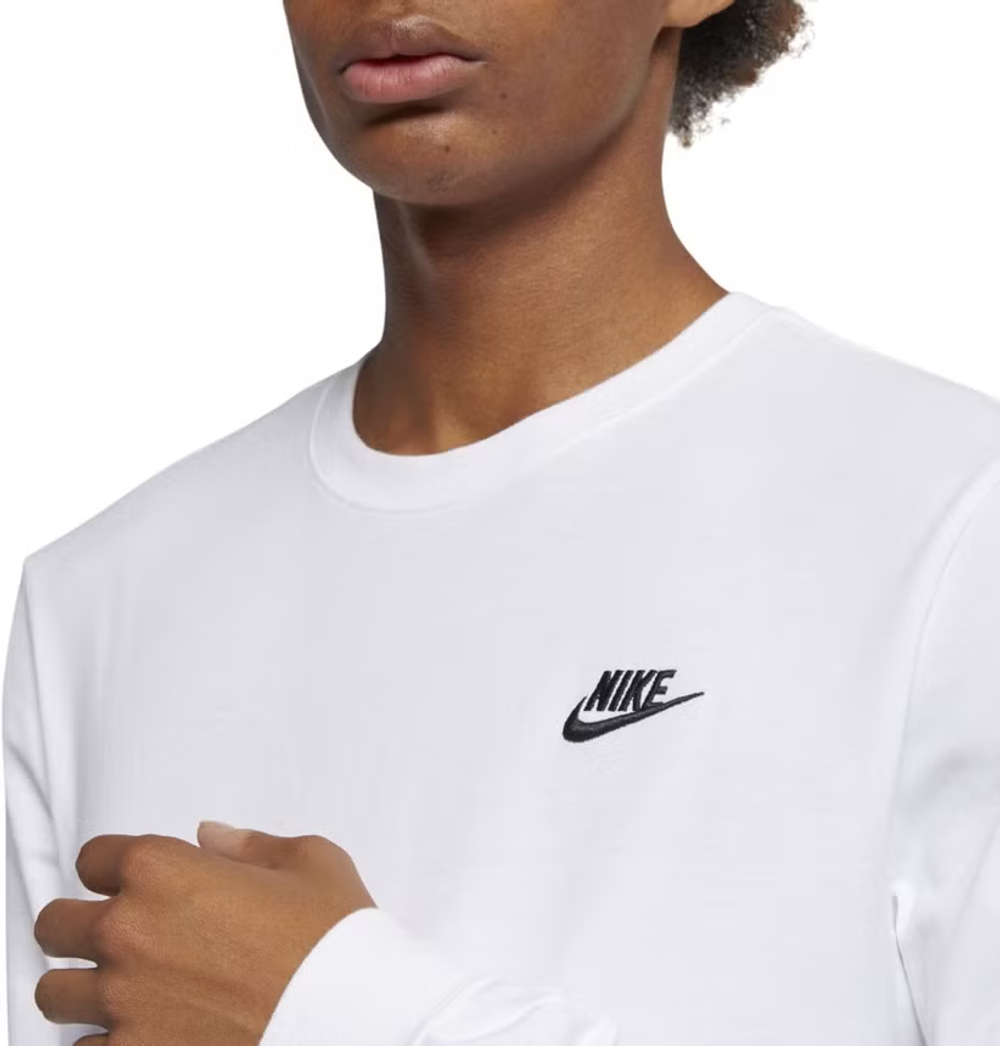AR5193-100 Лонгслив Nike M NSW CLUB TEE - LS