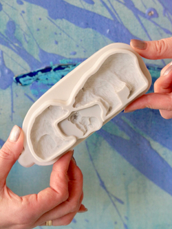 Вайнер для лепки декора Белые медведи, Умка