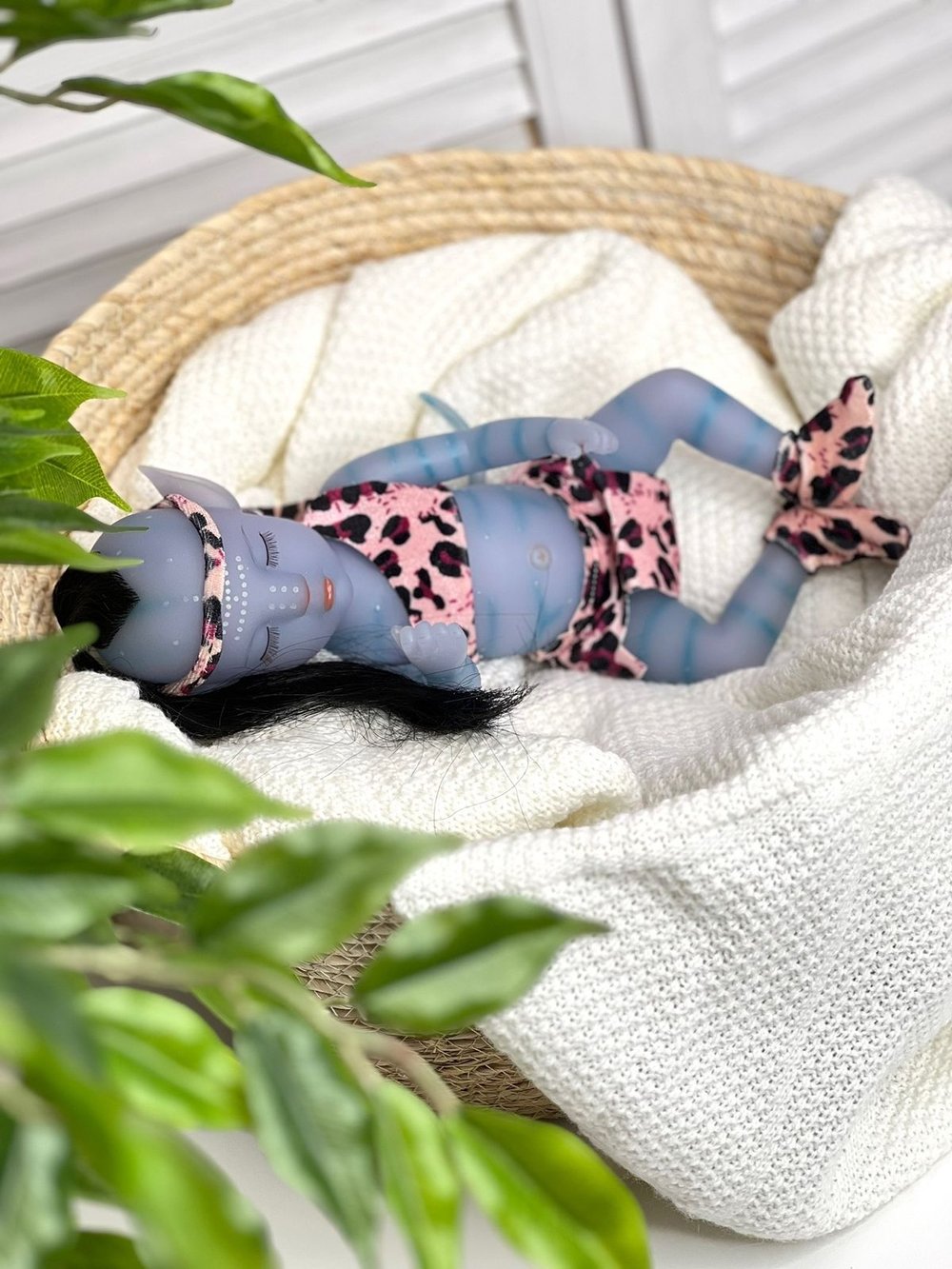 Кукла виниловая 30см Аватар (девочка) (FA007)