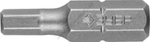 ЗУБР 2 шт, HEX4 25 мм, Кованые биты (26007-4-25-2)