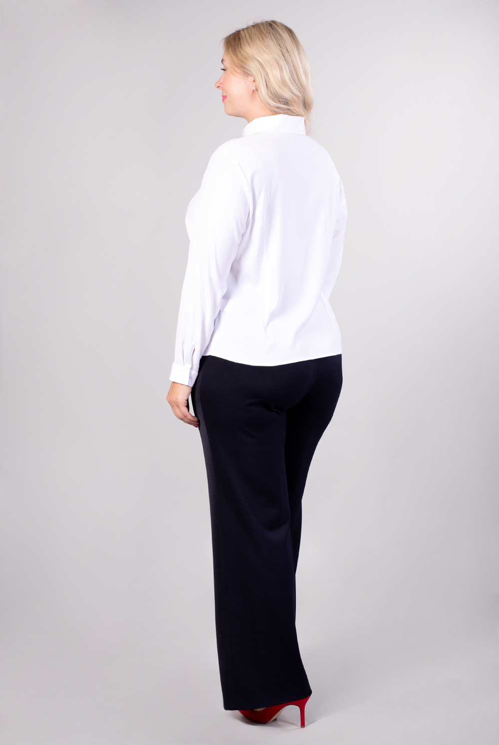 Блузка женская 3764зпа, белый #84Бел093764зп