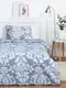 Постельное бельё 1,5сп Экономь и Я «Россини» 143х215см, 145х214см, 50х70см-1 шт, 60 г/м2, микрофибра