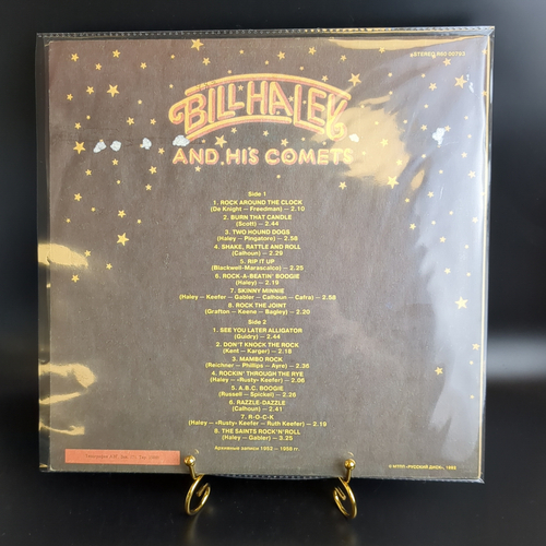 LP Bill Haley & The Comets : Rock Around the Clock. Rock And Roll. Виниловая пластинка 12 дюймов
