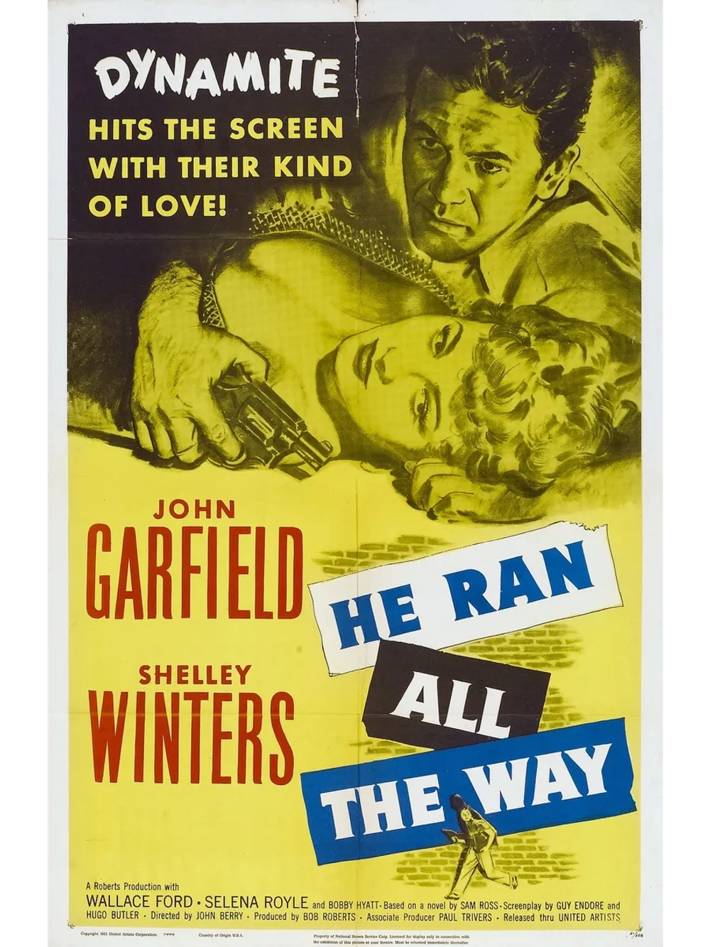 Он бежал всю дорогу (1951) (DVD-R)