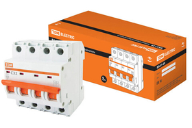 Авт. выкл.ВА47-29 4Р 32А 4,5кА х-ка С TDM SQ0206-0128