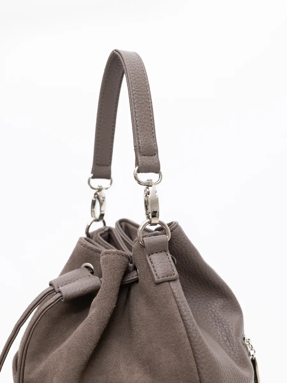 сумка через плечо маленькая натуральная замша