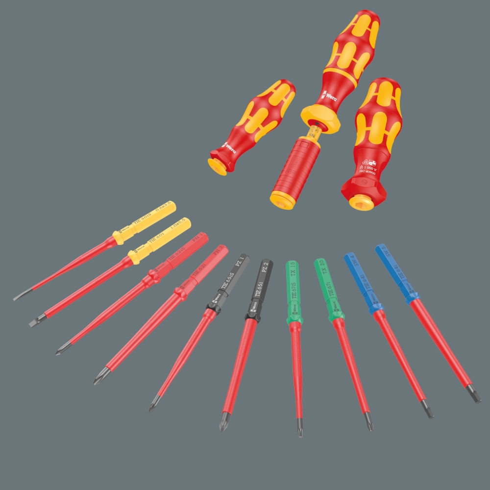 Сменная отвёртка Kraftform Kompakt VDE 60 i 0,5x3x157 мм Wera 05006501001