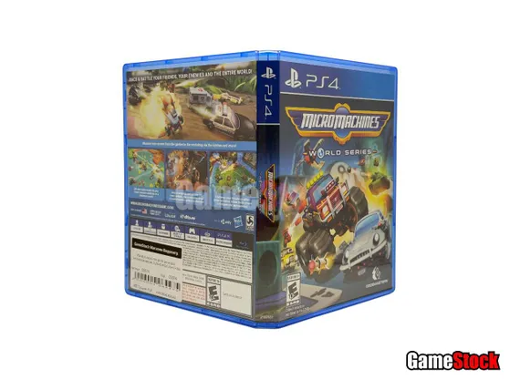 PS4 Micro Machines World Series (Б/У, Английская версия, CUSA-07400/CUSA-07480)