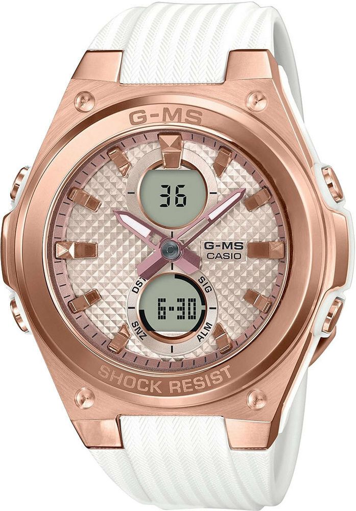 Японские наручные часы Casio Baby-G MSG-C100G-7AER с хронографом