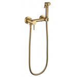 Смеситель с гигиеническим душем RIMERO RM800MG (Матовое золото)