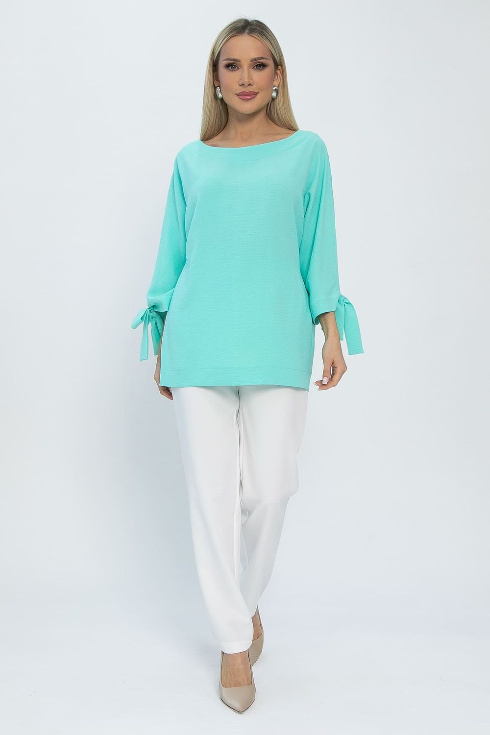 Блуза Гэтсби (мята) Б13558-8М LT Collection