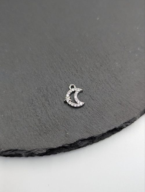 Подвеска полумесяц мини, 10*9.5мм