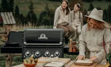 Газовый гриль Broil King Baron Shadow 490 IR, 6 горелок (с ИК-горелкой), вертел, чёрный