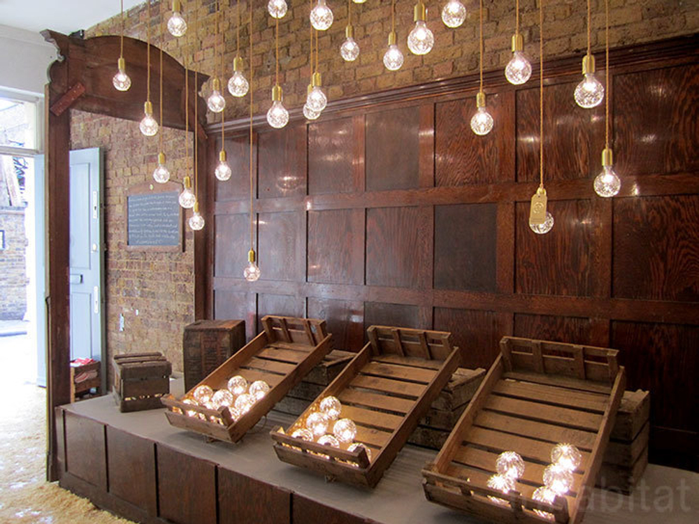 Pendant design lamp Crystal Bulb by Lee Broom (3 suspension)