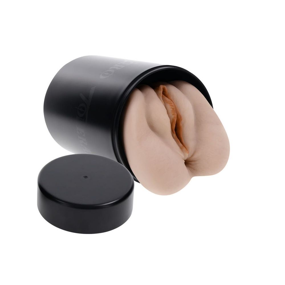 Мастурбатор Sasha Grey - вагина и анус (Цвет: телесный с черным)