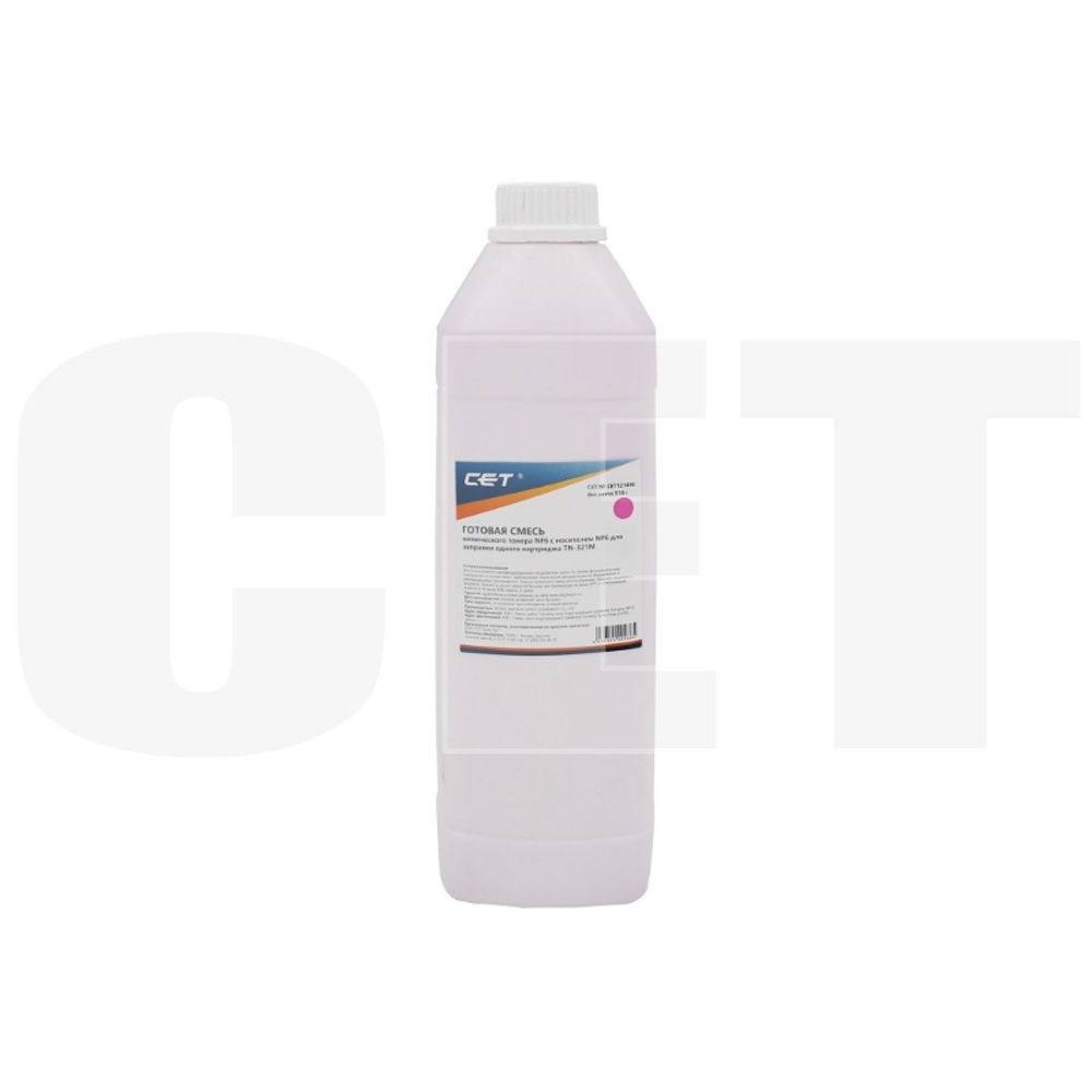 Тонер NF6M + носитель NF6D TN-321M для KONICA MINOLTA bizhub C224/284/364 (CET) Magenta, 514г/бут, CET121496 Тонер NF6M + носитель NF6D TN-321M для KONICA MINOLTA bizhub C224/284/364 (CET) Magenta, 514г/бут, CET121496