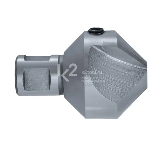 Зенковка Karnasch 90° с напайными пластинами, Weldon 19, арт. 20.1796-040