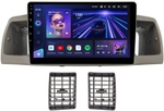 Магнитола для Toyota Corolla 120 2000-2007 (рамка бежевая с воздуховодами) - Teyes CC3L на Android 10, 8-ядер, CarPlay, 4G SIM-слот