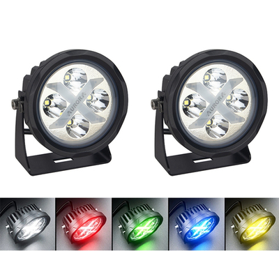 Светодиодная фара Aurora (к-кт) ближний ALO-R4T3-E+ RGB