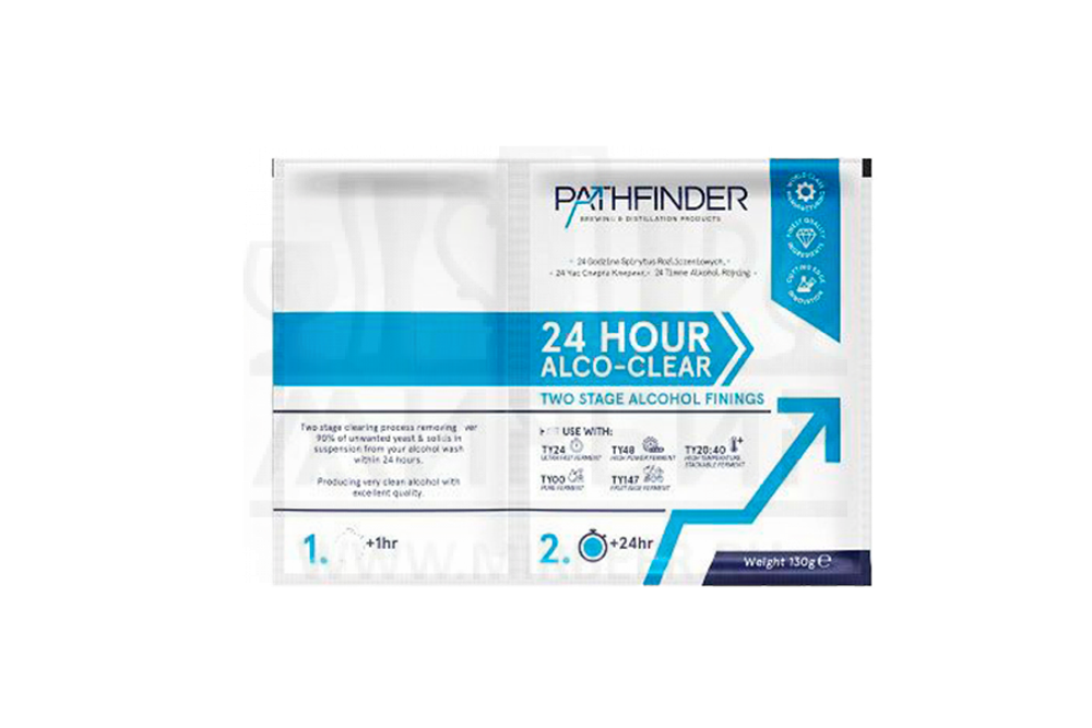 Осветлитель для браги Pathfinder "24hr Alco Clear", 130 г