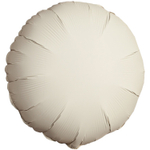 Фольгированный шар-круг, матовый, в бежевых оттенках, 46 см