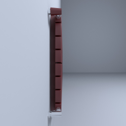 Горизонтальные дизайн-радиаторы P60 1750мм с нижним подключением