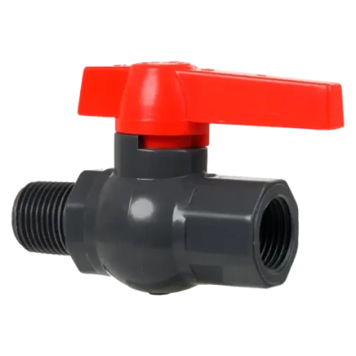 Кран ПВХ шаровый 1/2"BP-1/2"HP