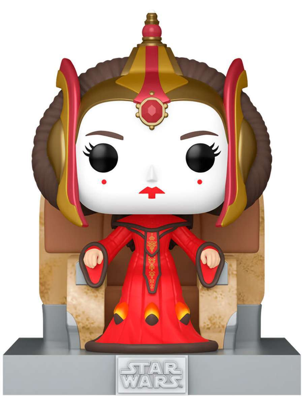 Фигурка Funko POP! Deluxe Bobble Star Wars Ep 1 TPM 25th Queen Amidala on Throne (705) 76012