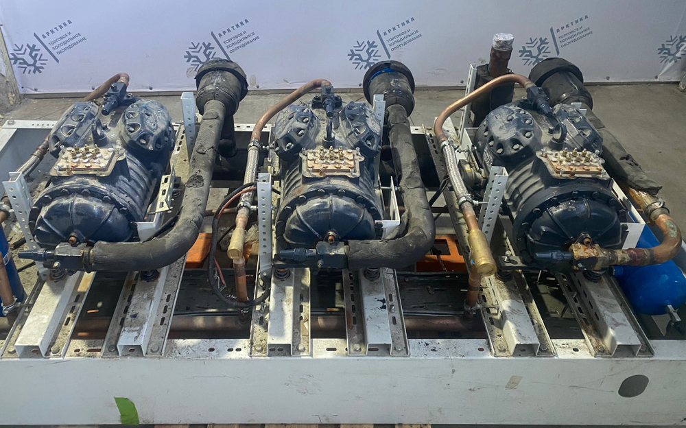 Цхм на базе Dorin H851CS(2шт),H1001CS(1шт) компрессора