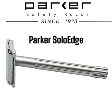 Т-образная бритва (станок) PARKER SoloEdge для половинок лезвий