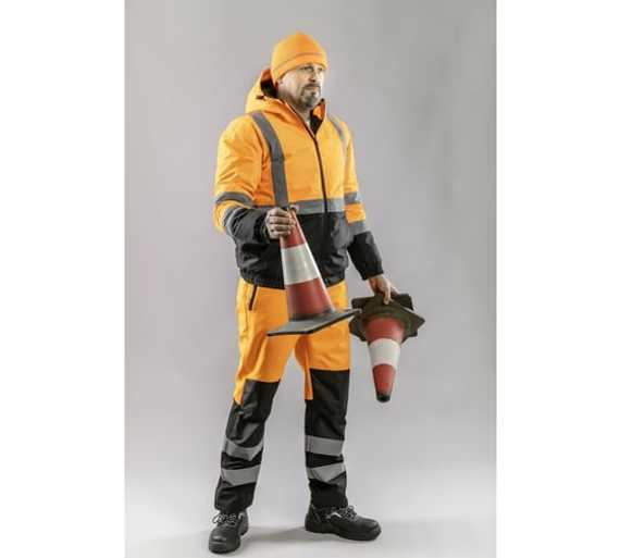 Шапка вязаная оранжевая универсальный размер SULM Högert, арт. HT5K482