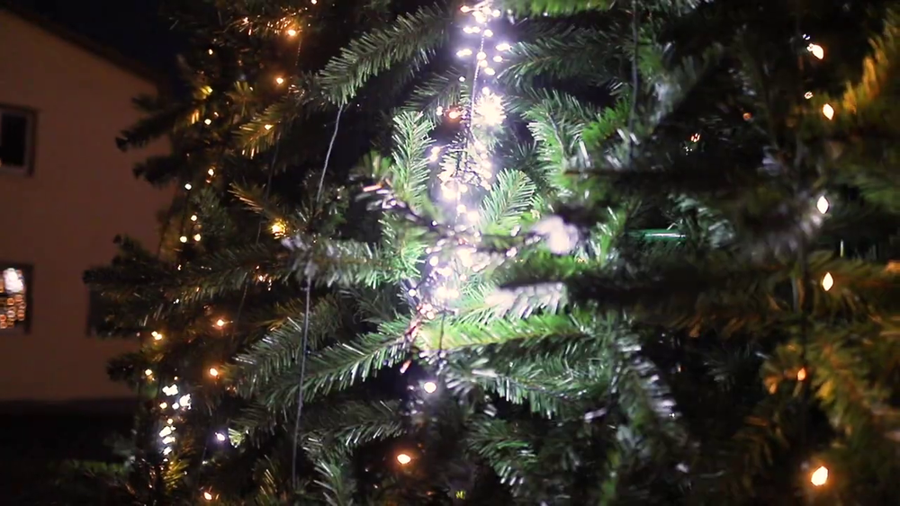 Уличная гирлянда "Тающие сосульки-Мишура" GT (24В) на елку от 4 до 30 м