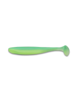 Приманка силиконовая Keitech Easy Shiner 4" PAL #01 Chartreuse Red Flake, 3 упаковки по 7 штук