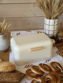 Хлебница Irmel 30х20х16 см, молочная