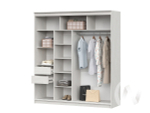 Шкаф-купе №25 2,0 Грей