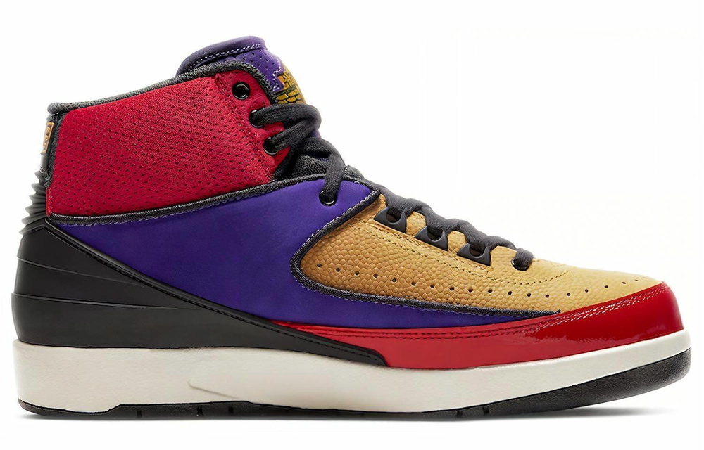 Кроссовки Jordan Air Jordan 2 Retro Multi Color (Женская размерная сетка)