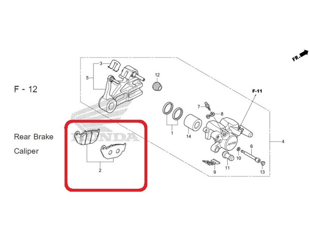 06435-KZZ-901, 06435-KZZ-902. PAD SET, RR.