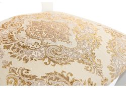 Деревянный стул Bronte молочный с патиной