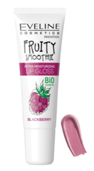 Eveline Экстраувлажняющий блеск для губ - blackberry серии Fruity Smoothie, 12мл
