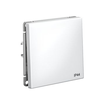 Переключатель 1-кл. ArtGallery IP44 10AX быстрозажим. клем. механизм бел. SE GAL440161S