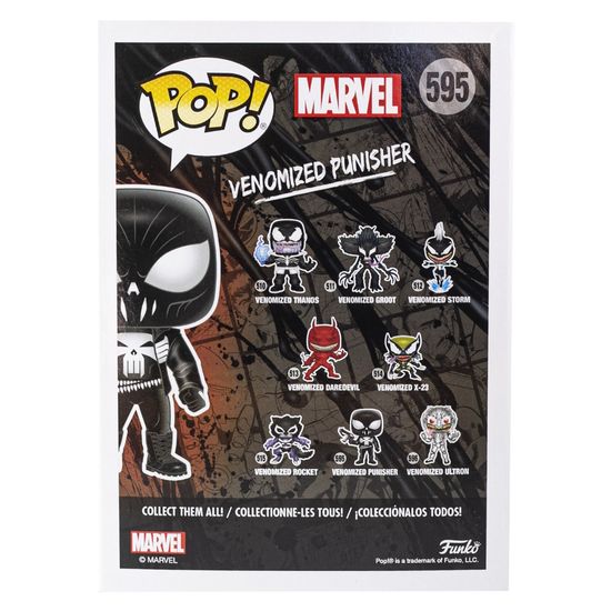 Фигурка Funko POP! Bobble Marvel Venom Venomized Punisher (595) 46453